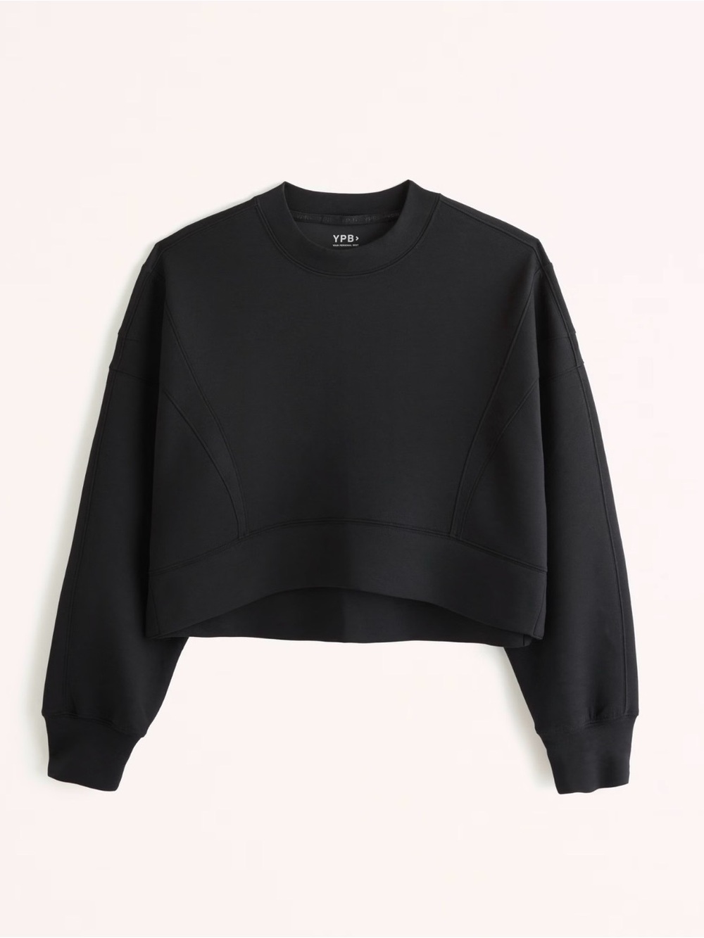 Abercrombie & Fitch YPB neoKnit Mini Crew in Black!